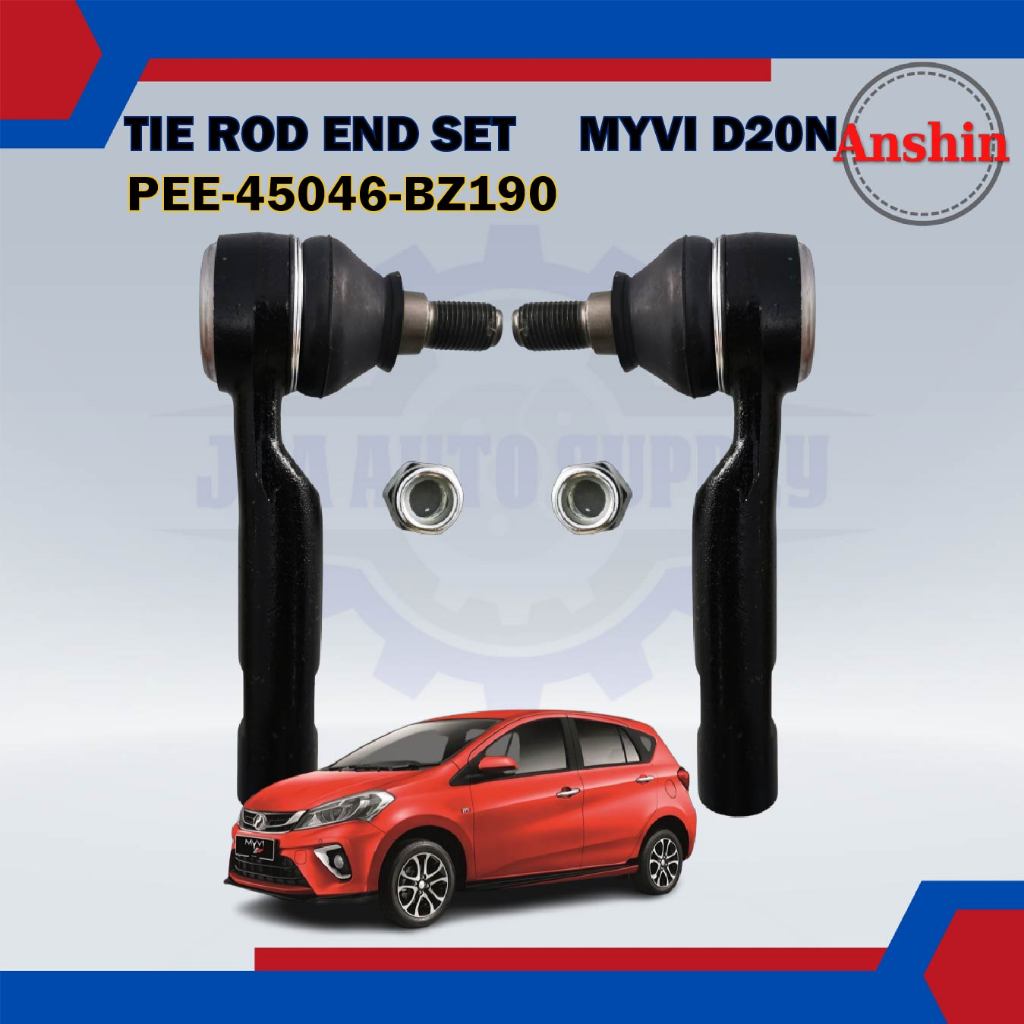 TIE ROD END SETANSHINPERODUA MYVI D20N 1.3 1.5PEE45046BZ190