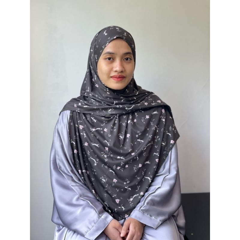 Bawal Lezi Boonga Tudung Printed Bunga Bidang 45 Dan 50 Tudung Bawal ...