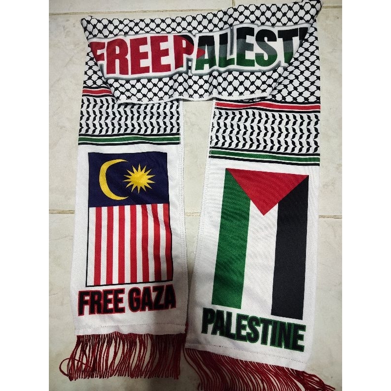 Muffler / Scarf free Palestine Gaza Shopee Malaysia