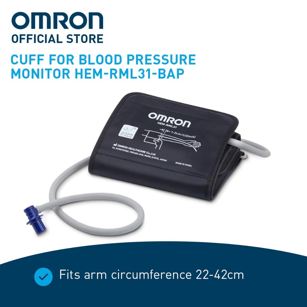 Air Plug for Omron Blood Pressure Cuff HEM-RML31 for Omron 3, 5, 7, 10  Series