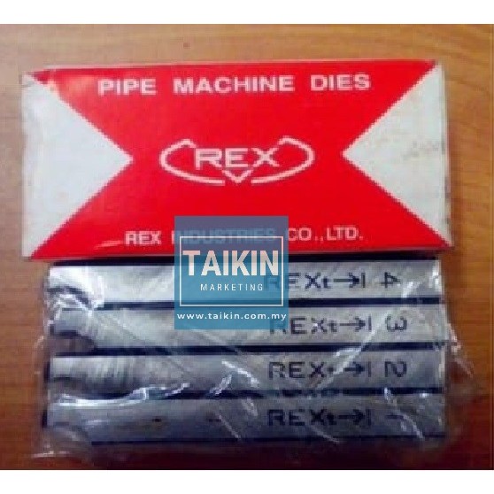 Pipe Threader Threading Machine NPT Dies REX Shopee Malaysia