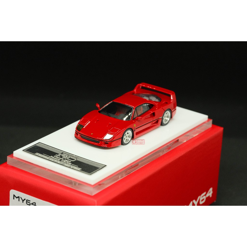 MY64 1/64 CLASSIC FERRARI F40 (F120) ROSSO CORSA | Shopee Malaysia