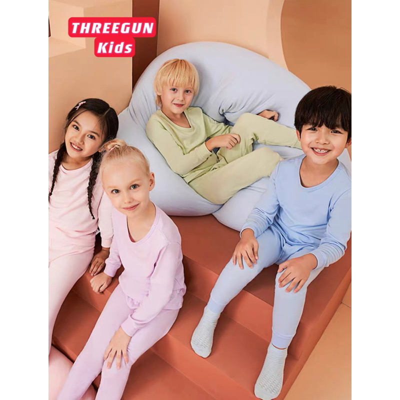 ThreeGun Kids 3 13y children s thermal underwear pajamas home