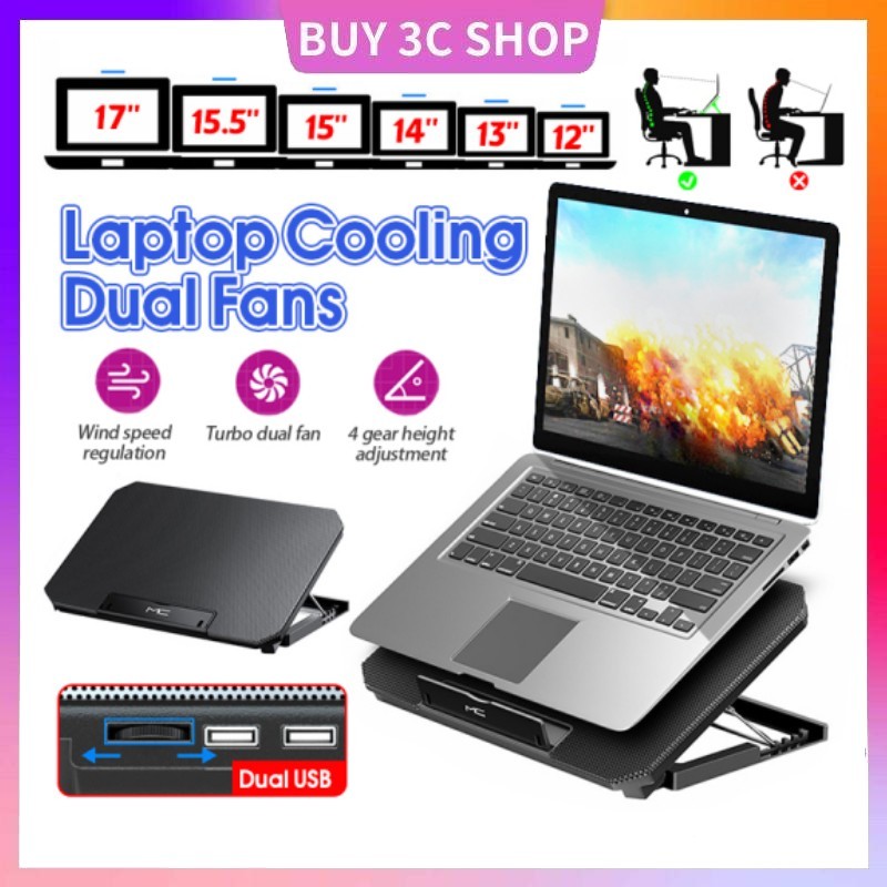 Laptop Stand Laptop Cooler Cooling Fan Laptop 6 Strong Fan USB Fan