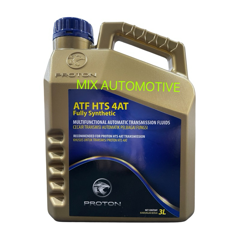 PROTON ATF AUTO TRANSMISSION FLUID GEAR OIL HTS Fully Synthetic for