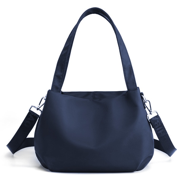 Portable Shoulder Bag for Women - Waterproof Nylon Top