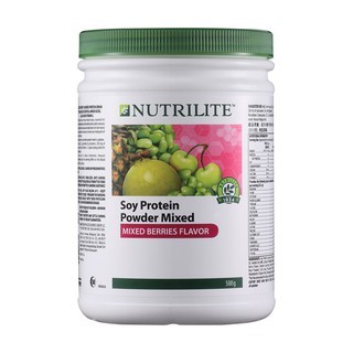 Nutrilite Soy Protein Drink Mix (Mixed Berries Flavor 500g) | Shopee ...