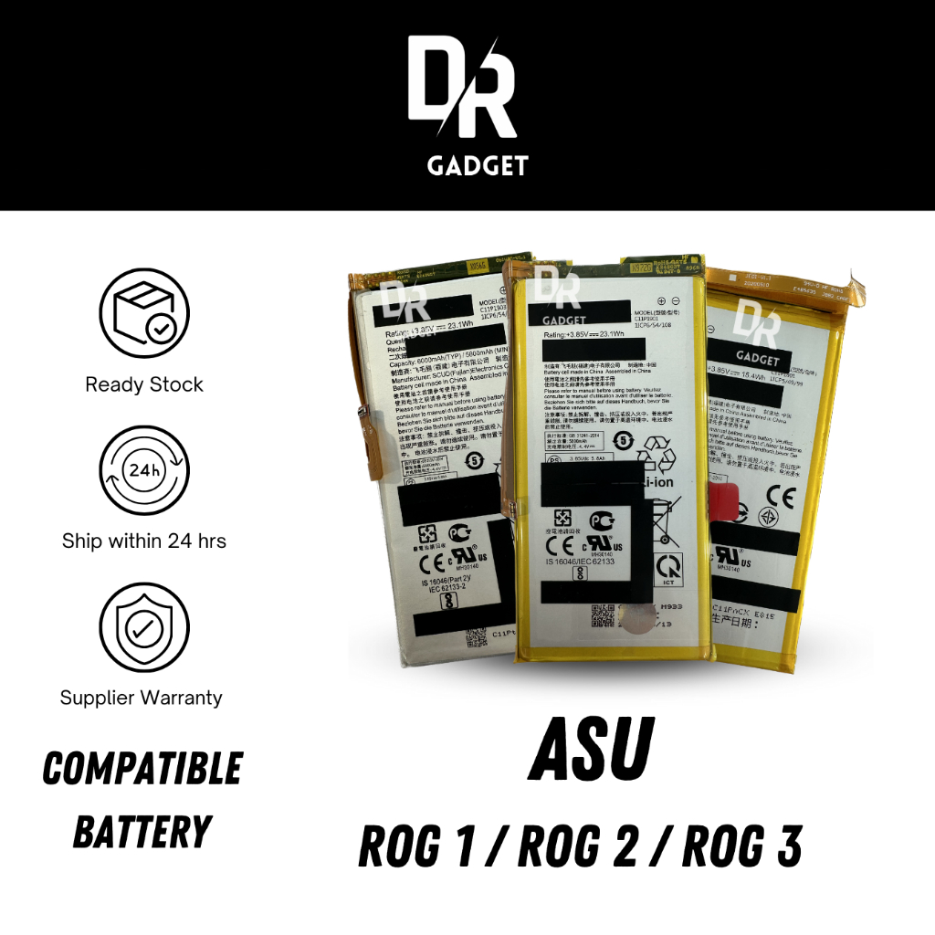 BATTERY ASU ROG 1 / ROG 2 / ROG 3 Dr Gadget | Shopee Malaysia