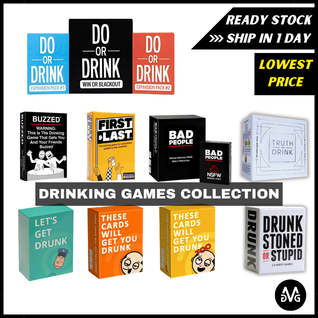 Drinking Game Edition Do Or Drink These Card Will Get You Drunk Drunk 