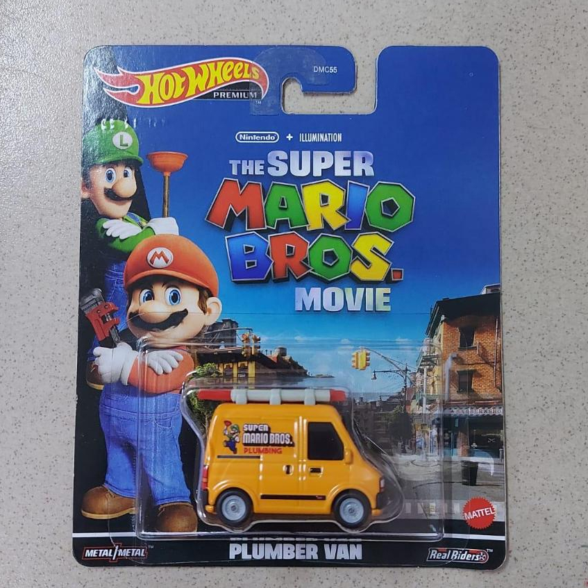 Plumber Van / HOT WHEELS PREMIUM / The Super Mario Bros. Movie | Shopee ...