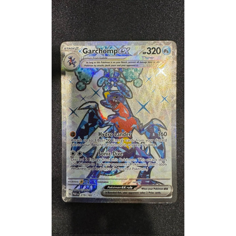 Pokemon Trading Card Game Garchomp Ex Full Art Shopee Malaysia