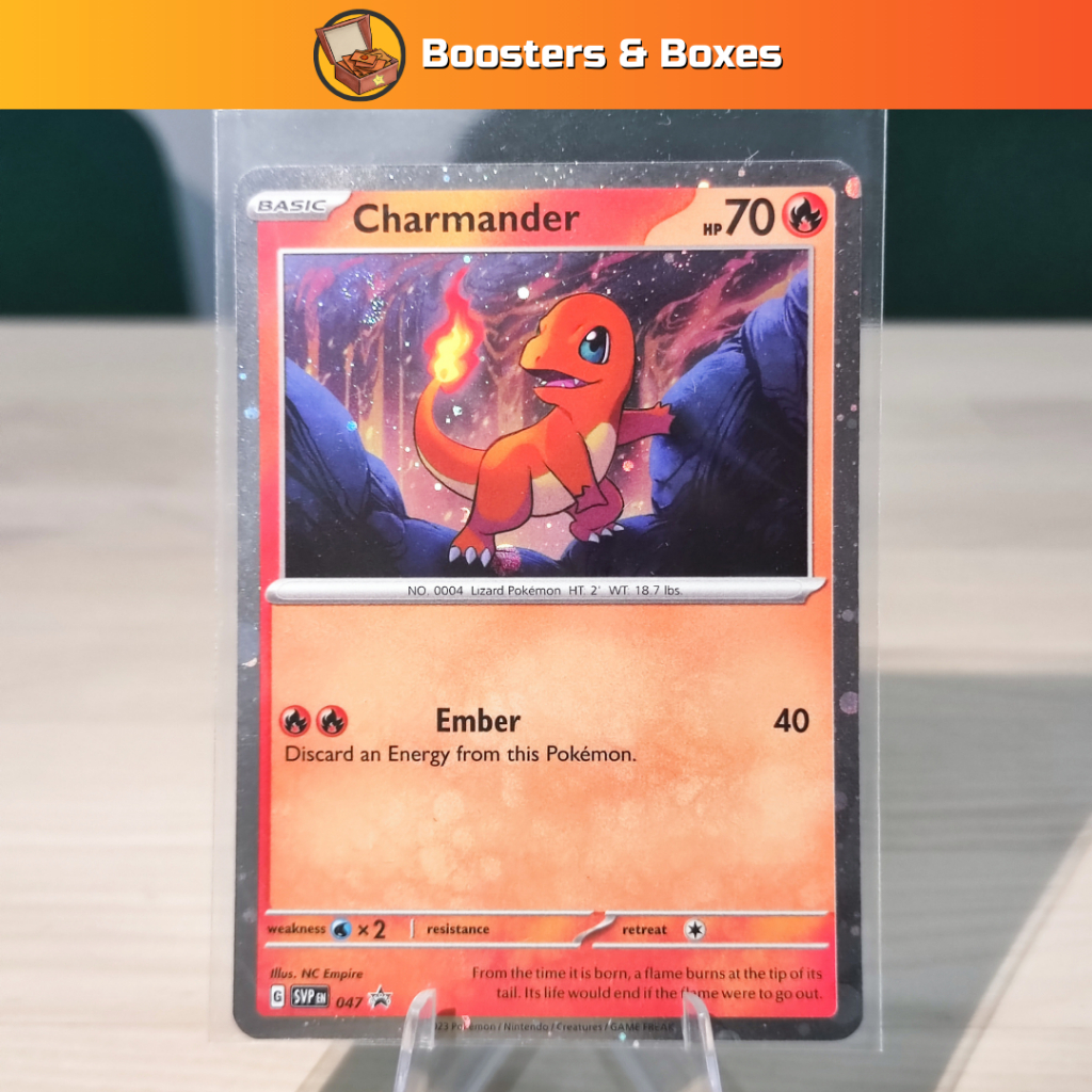 Charmander (SVP047) [Scarlet & Violet Black Star Promos] Shopee Malaysia