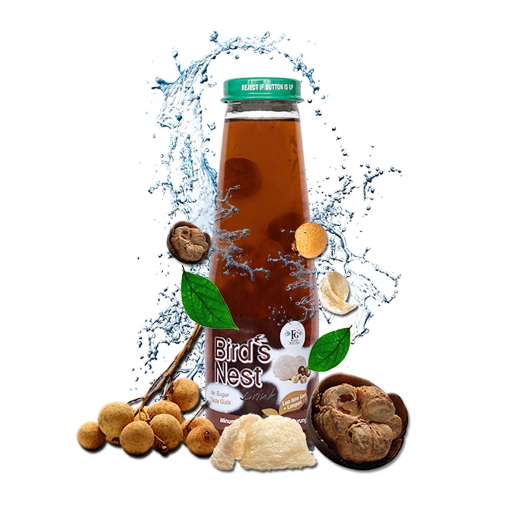 FG Walet Bird's Nest Collagen Plus Drink Luo Han Guo + Longan (NO SUGAR