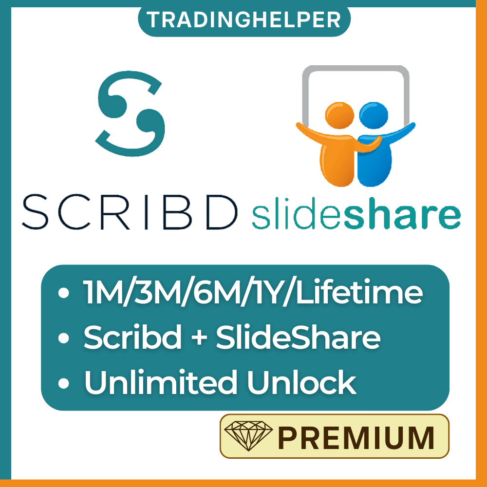 Scribd Premium Scribd Lifetime Scribd Account Slideshare Account Slide ...