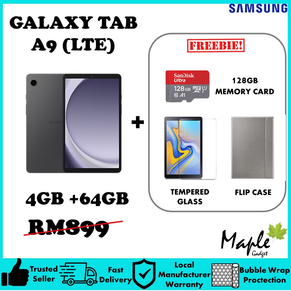 SAMSUNG TAB A7 LITE T220 4GB+64 T225 LTE 3+32/TAB A9 LTE