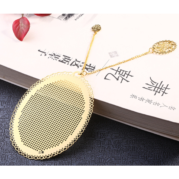 Cross Stitch Metal Bookmark 金属镂空书签 | Shopee Malaysia