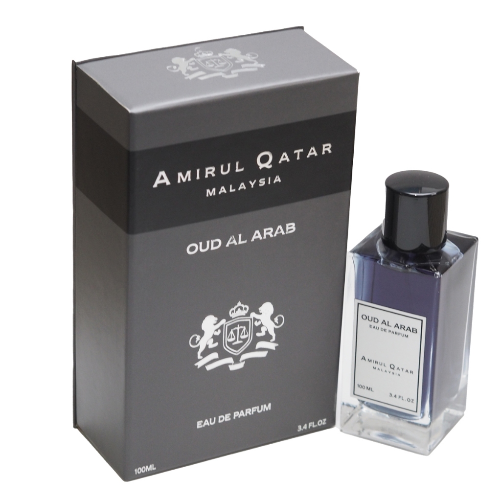 Oud Al Arab Perfume for unisex 100ml by Amirul Qatar Malaysia, Minyak