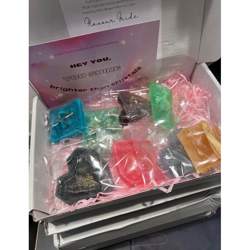 Treasure Box, Edible Crystal Selection Box