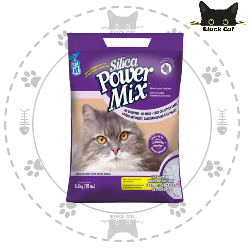 [6.8KG] CATIT Silica Power Mix Crystal Cat Litter Lavender Scent