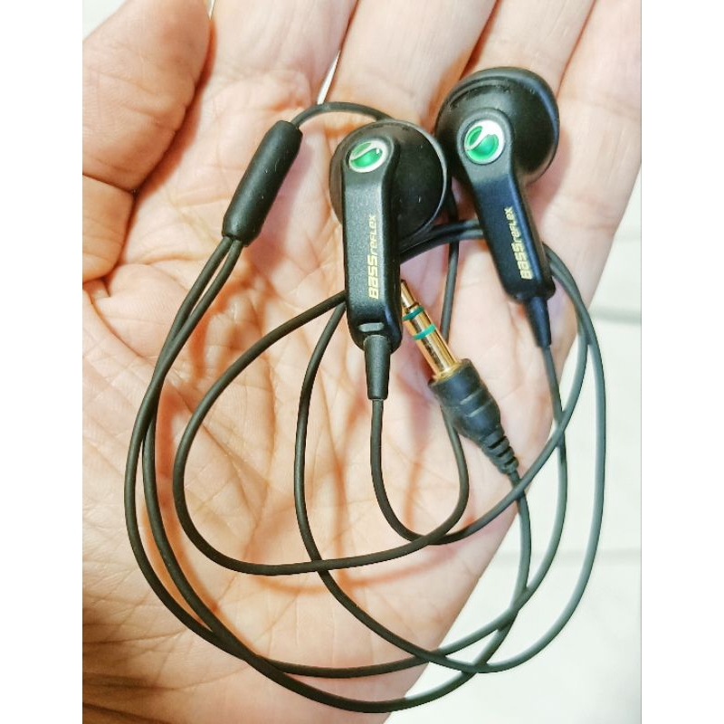 Sony Ericsson Bass Reflex Original Recabled Earphones DEEP Bass non inear retro Shopee Malaysia