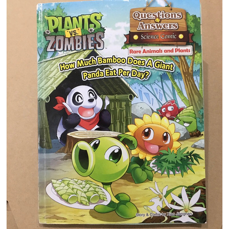 Plants Vs Zombies Used Book(How Much Bamboo Does A Giant Panda Eat Per ...