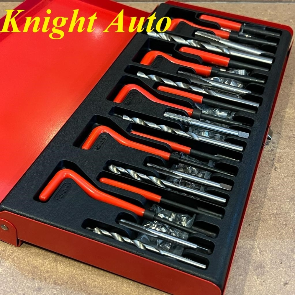 KGT 131pcs Screw Thread Repair Set M5,M6,M8,M10,M12 J007 ID34816 ...