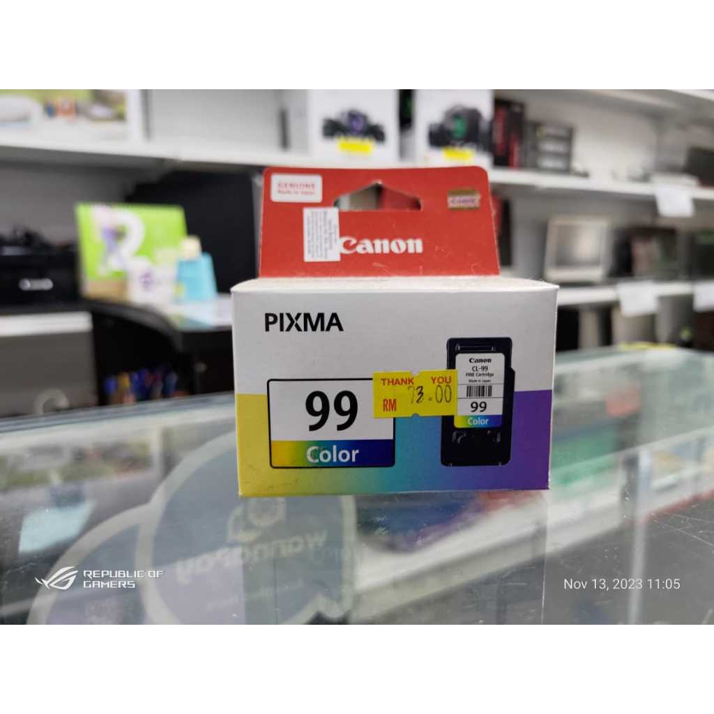 CARTRIDGE INK 89 99 BLACK COLOR PRINTER CANON | Shopee Malaysia