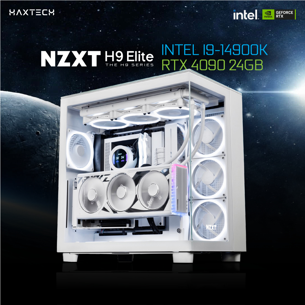 HAXTECH [ NZXT ] GAMING PC PACKAGE | INTEL I9-14900K + RTX 4090 (32GB ...