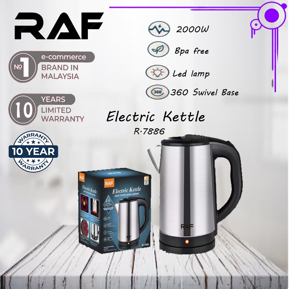 1.7L 220V Electric Kettle Stainless Steel Glass Health Preserving Pot Electric  Water Heater with Blue