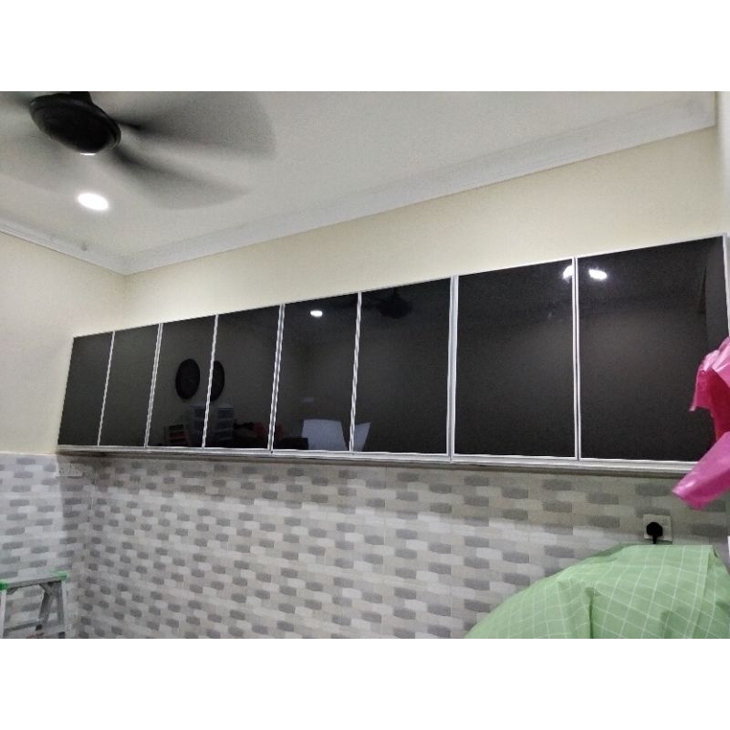 Kitchen Cabinet Gantung Aluminium 3G | Shopee Malaysia