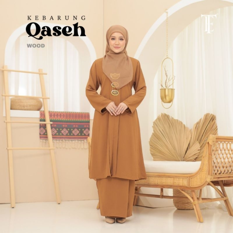 Kebarung Qaseh Labuh Ironless By Theaza Shopee Malaysia