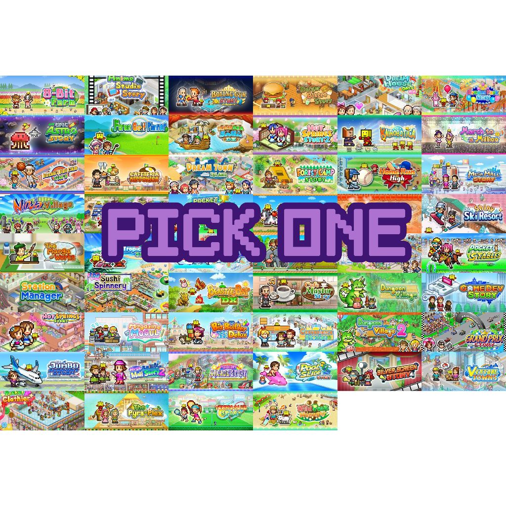 Kairosoft Game Pick One [Original PC Game] [Digital Download] Shopee