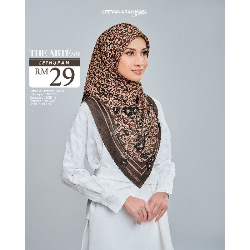 LEEYANARAHMAN SCARVES THE ARTESM | Shopee Malaysia