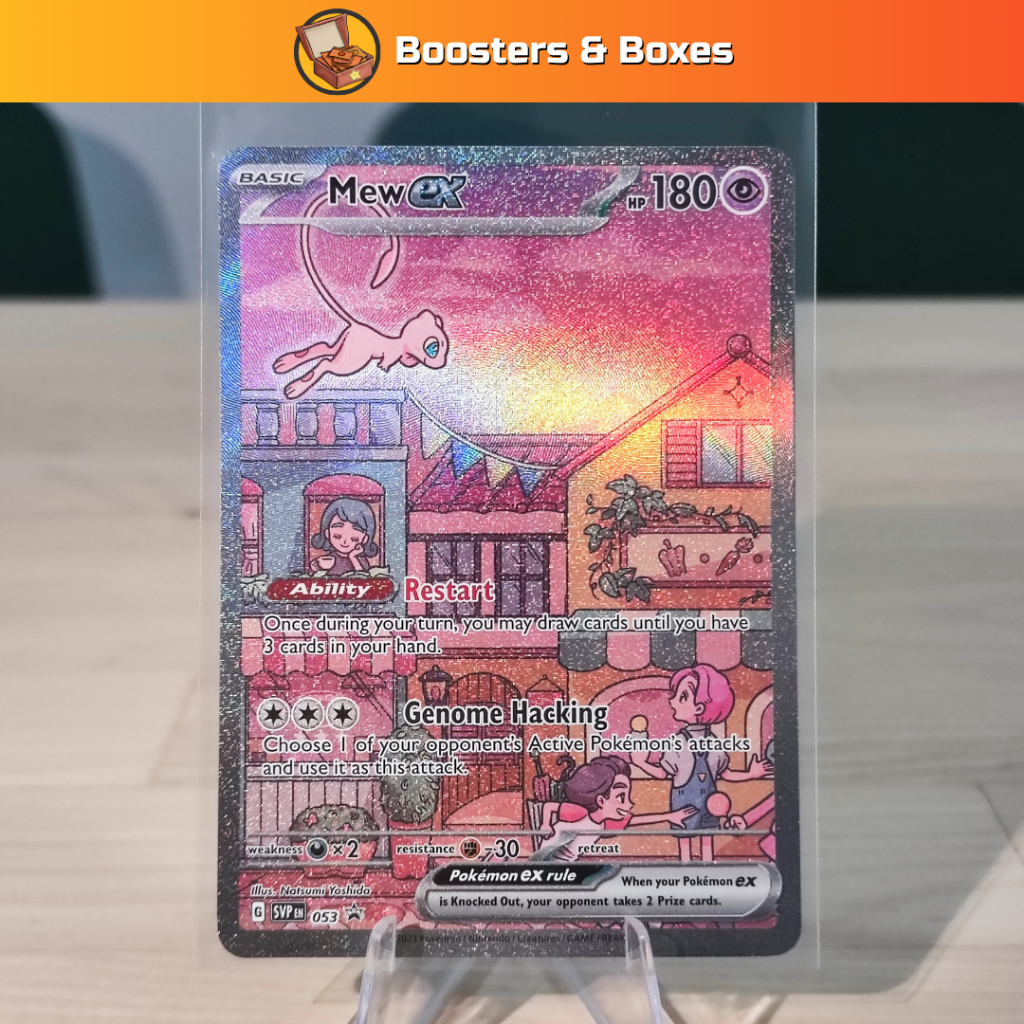 Mew ex (SVP053) [Scarlet & Violet Black Star Promos] Shopee Malaysia
