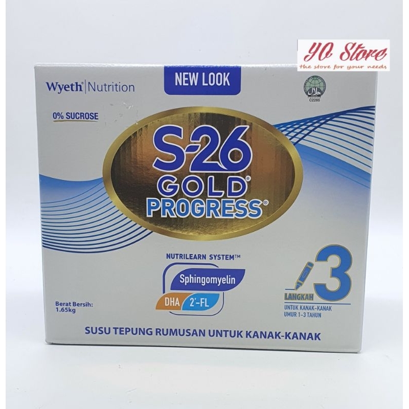 Wyeth S26 Gold Progress Step 3 (1-3 years) 1.65kg | Shopee Malaysia
