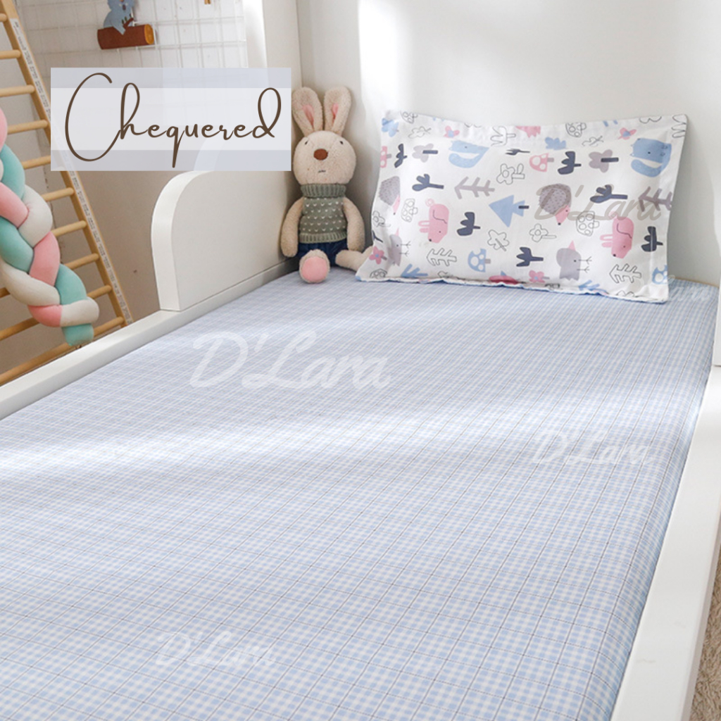 D'LARA Baby Cot Fitted Bedsheet Mattress Cover Baby Crib Bedding