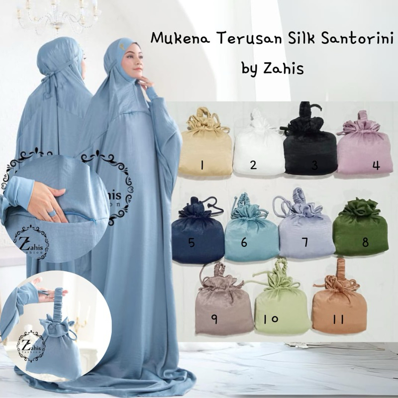new design Telekung jubah traveling corak exclusive limited collection ...