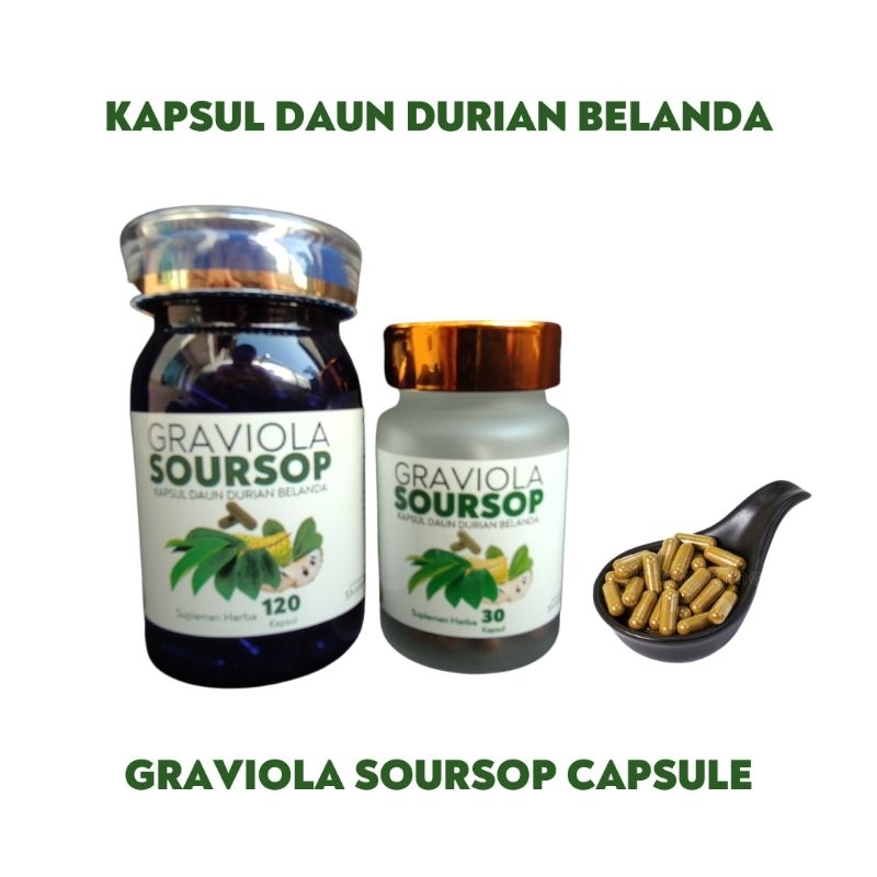 1950mg Di Soursop Graviola Capsule Di Foglie Organiche In Polvere Ricche Di Pote - Foto 7