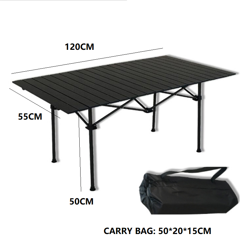 Meja camping Aluminium Folding Tables Foldable Camping table Outdoor table ultralight with carry