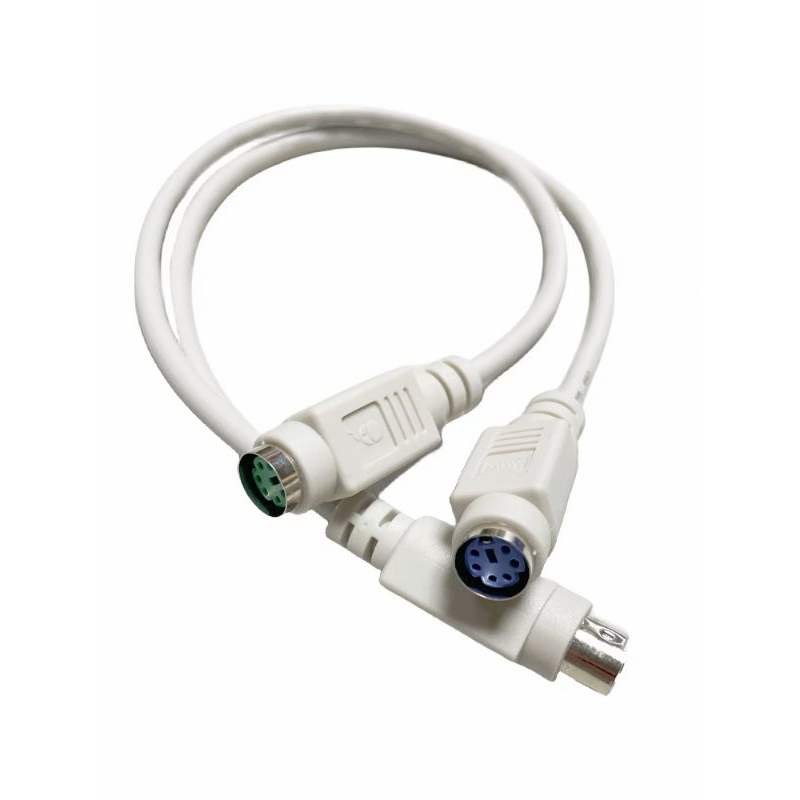 PS/2 one-point two-wire round port keyboard and mouse one-point two ...