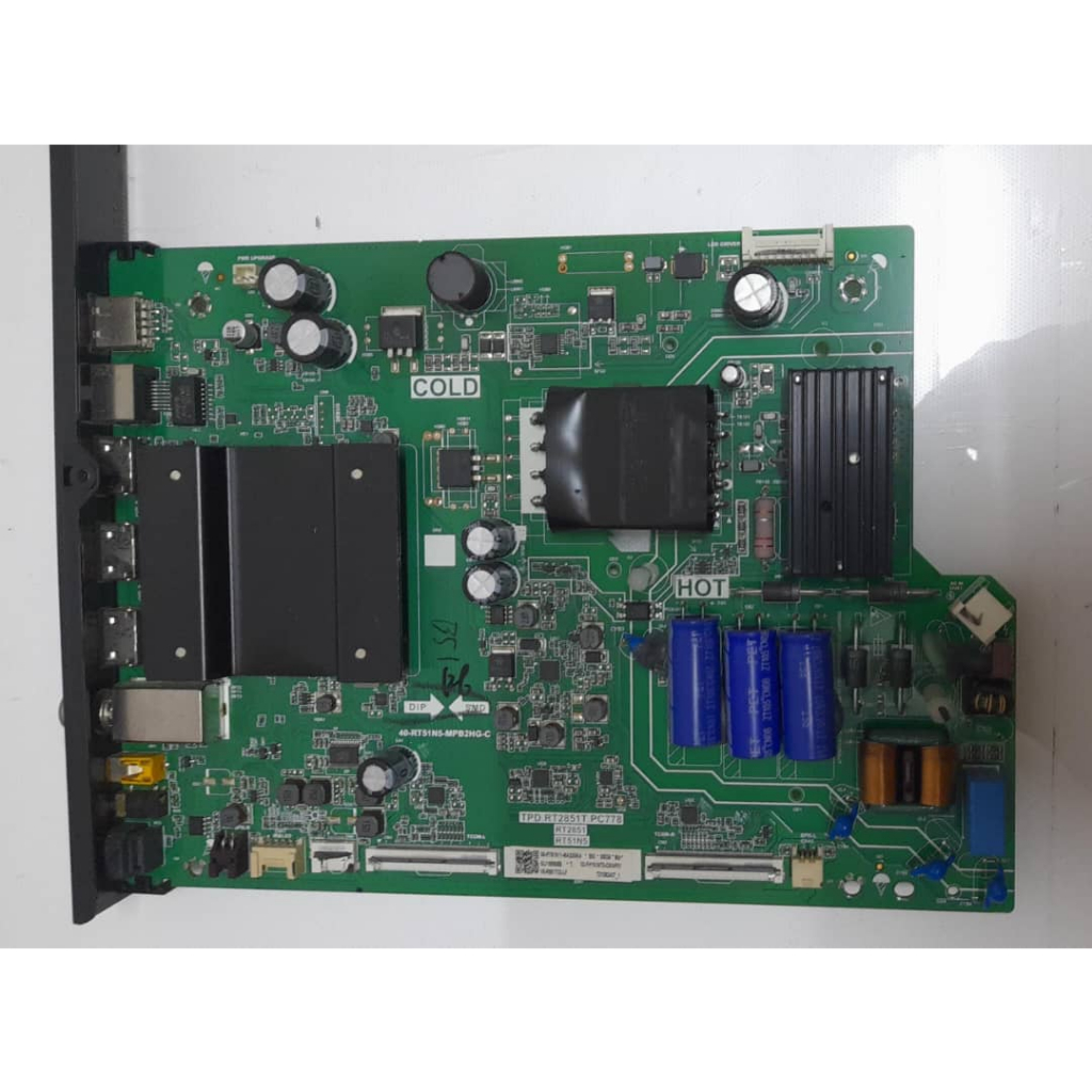 (C279) TCL 55P615 Mainboard, Tcon Ribbon, Cable, Sensor. Used TV Spare