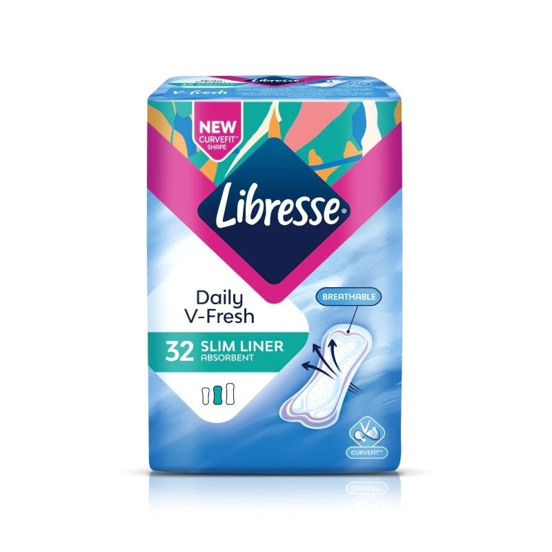 【Free shipping 】Libresse Daily V Fresh Slim Panty Liner Pads Shopee