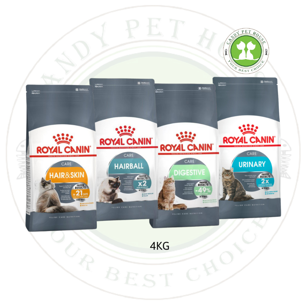 Royal Canin 4kg Hair skin Hairball Urinary Digestive Shopee