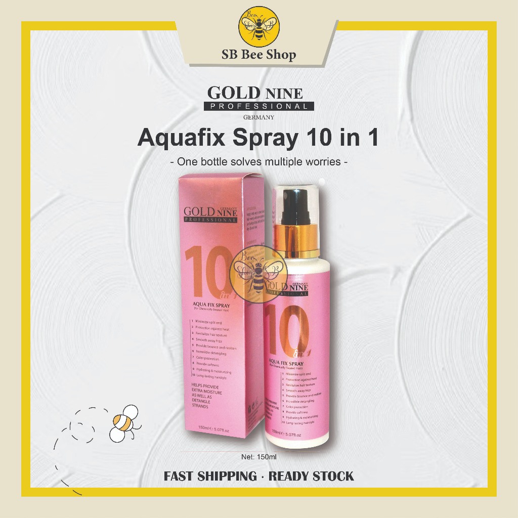 Gold Nine Aquafix Spray 10 in 1- 150ml头发滋润霜 | Shopee Malaysia