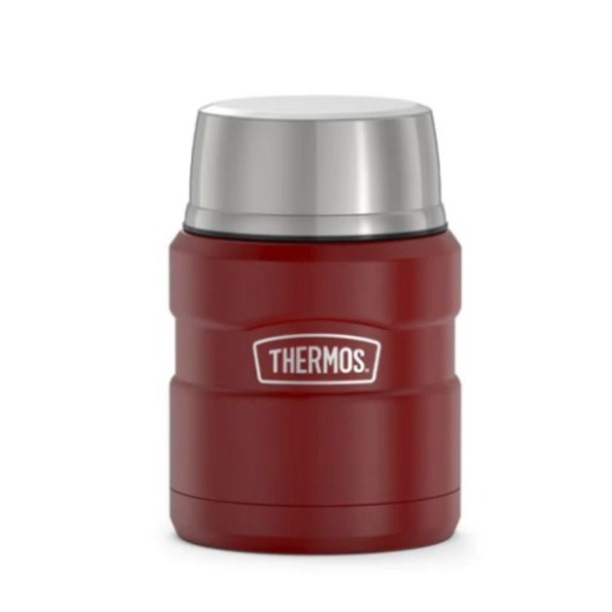 Thermos 0.47L Stainless Steel King Food Jar with Spoon SK3002(MR