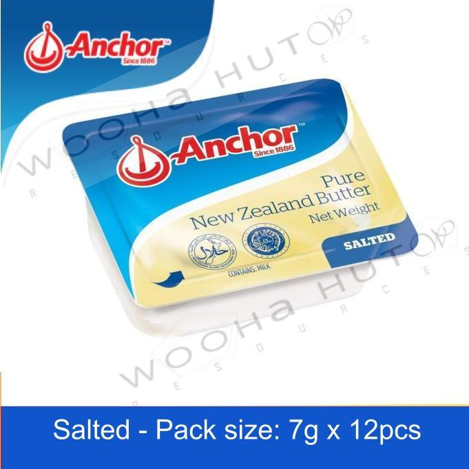 Anchor™️ New Zealand Minidish Pure Creamery Butter Portion 7g x 12pcs