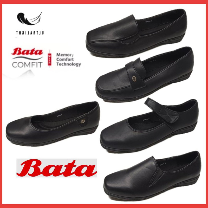 Bata Ladies Formal Black Shoes Ladies Comfort Formal Shoes Kasut Formal Bata Wanita Shopee Malaysia