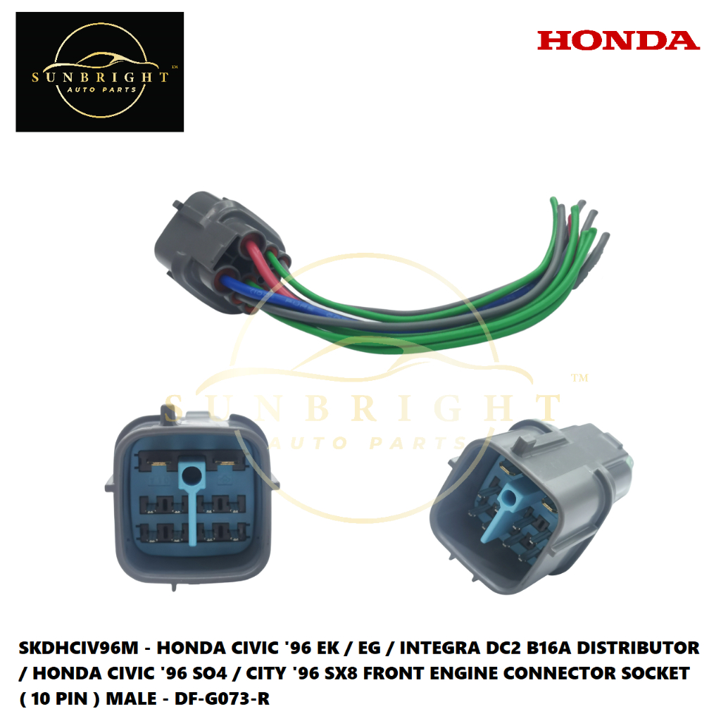 HONDA CIVIC '96 EK / EG / INTEGRA DC2 B16A DISTRIBUTOR / HONDA CIVIC ...