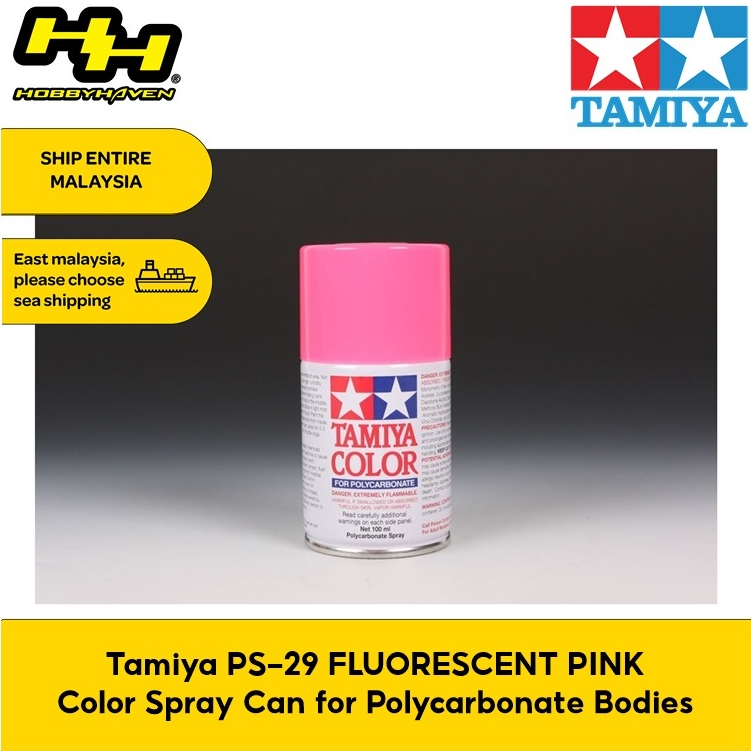 Vernice spray LAME FLAKE NERO BRILLANTINATO PS-53 per Lexan by Tamiya