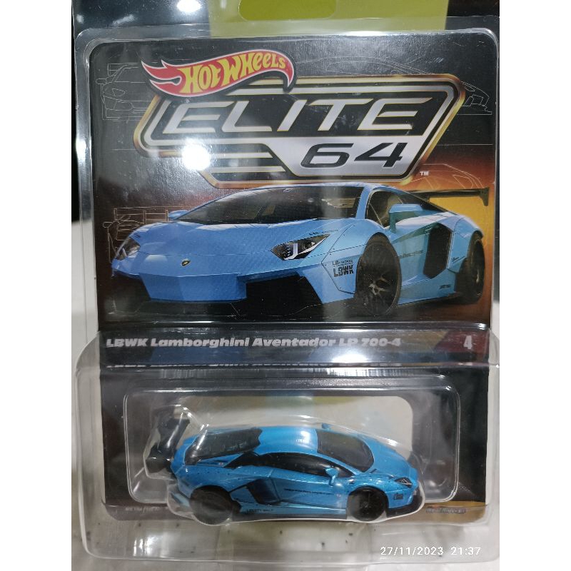 Hot Wheels Elite 64 Lbwk Lamborghini Aventador Lp 700 4 Shopee Malaysia